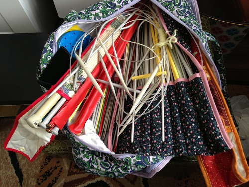 Mamie's knitting bag